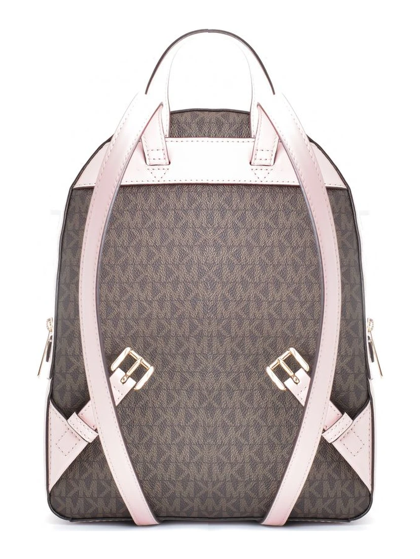 Multicolor Canvas Backpack