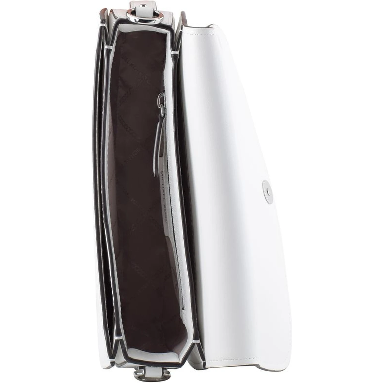 White Leather Shoulder Bag