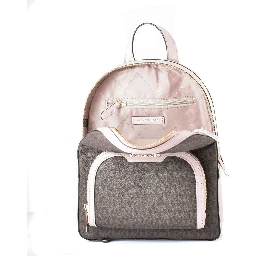 Multicolor Canvas Backpack