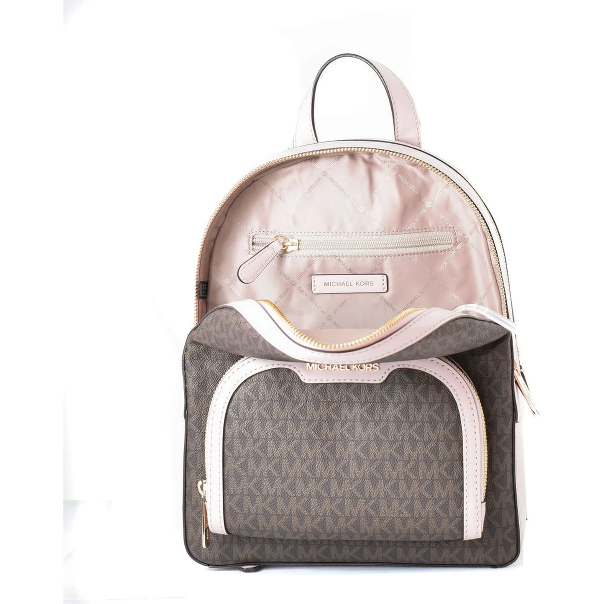 Multicolor Canvas Backpack