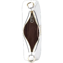 White Leather Shoulder Bag