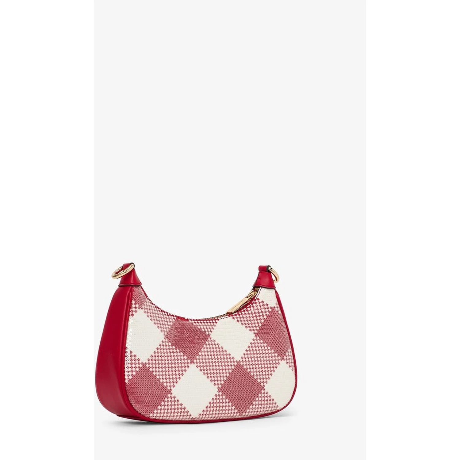 Multicolor Canvas Shoulder Bag
