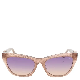 Beige Acetate Sunglasses