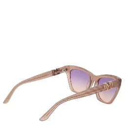 Beige Acetate Sunglasses