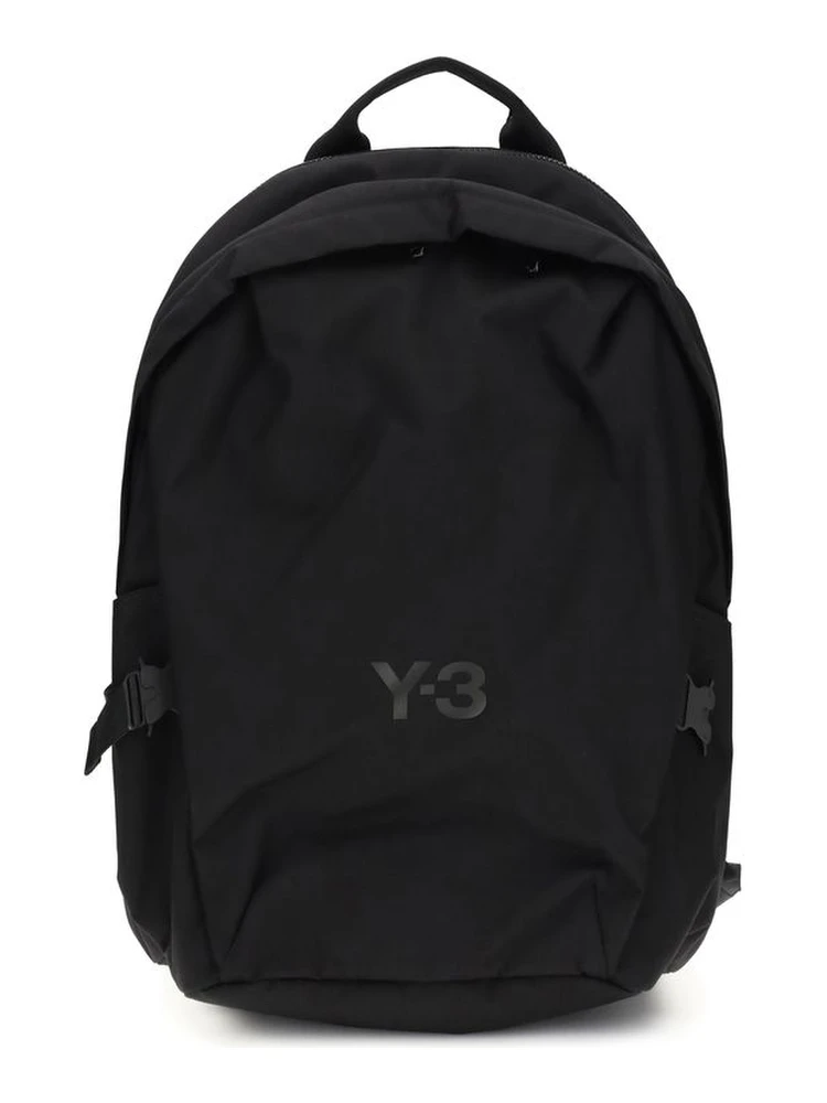 Black Polyester Backpack