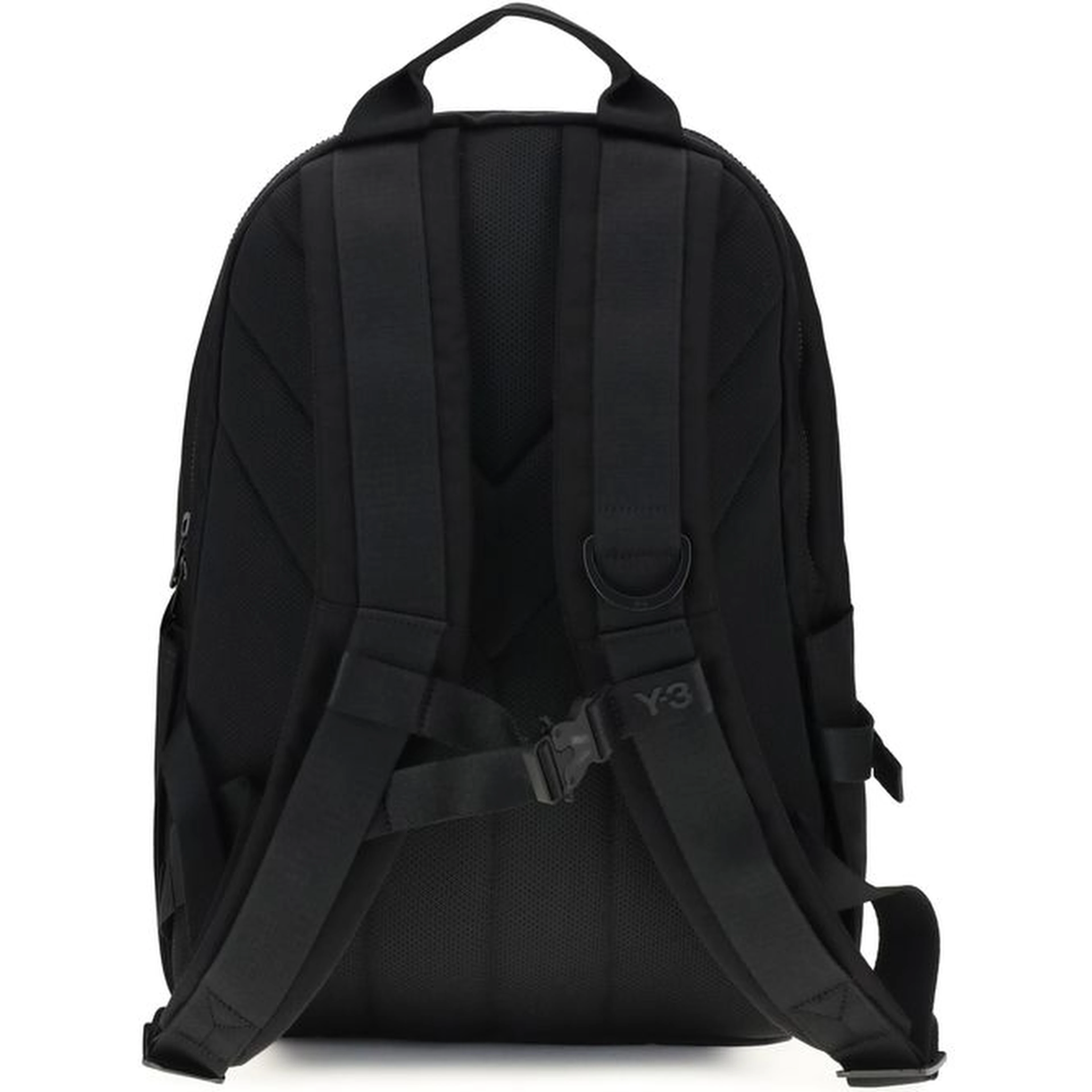 Black Polyester Backpack