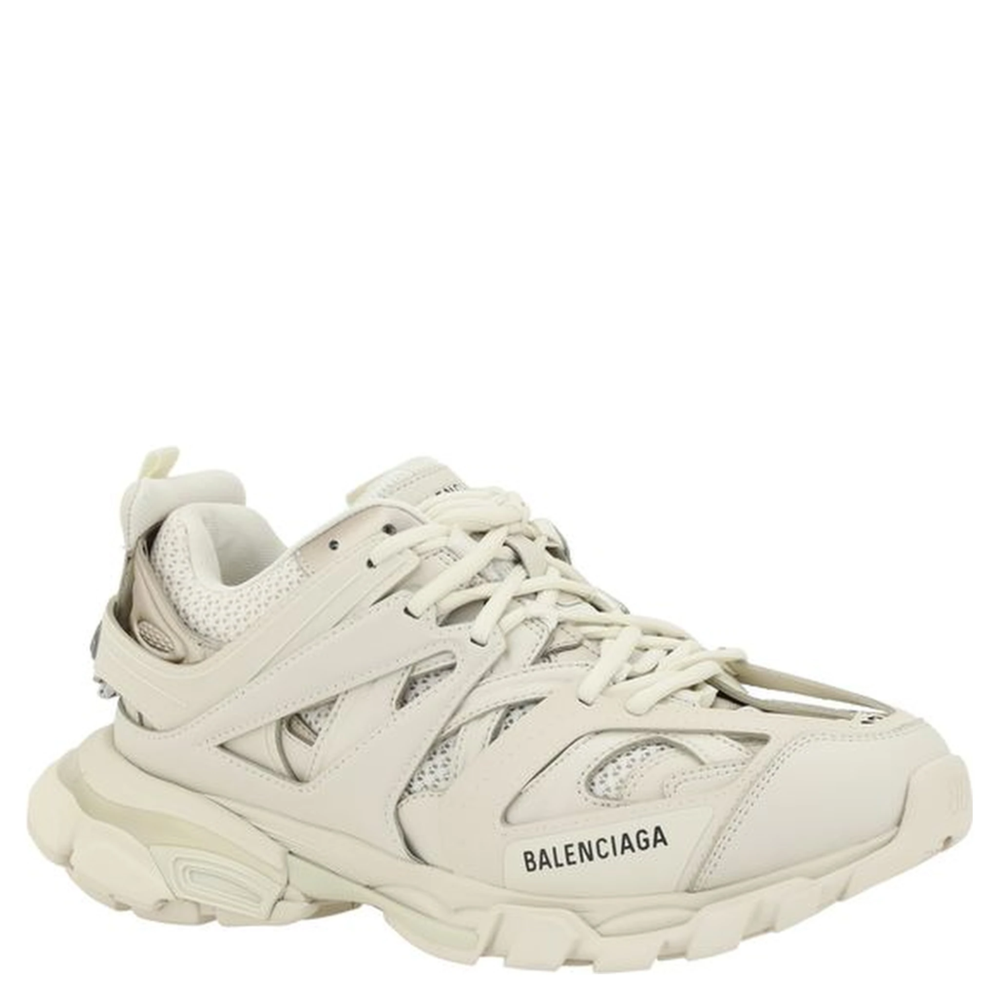 White Rubber Athletic Sneakers