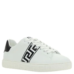 White Rubber Low Top Sneakers