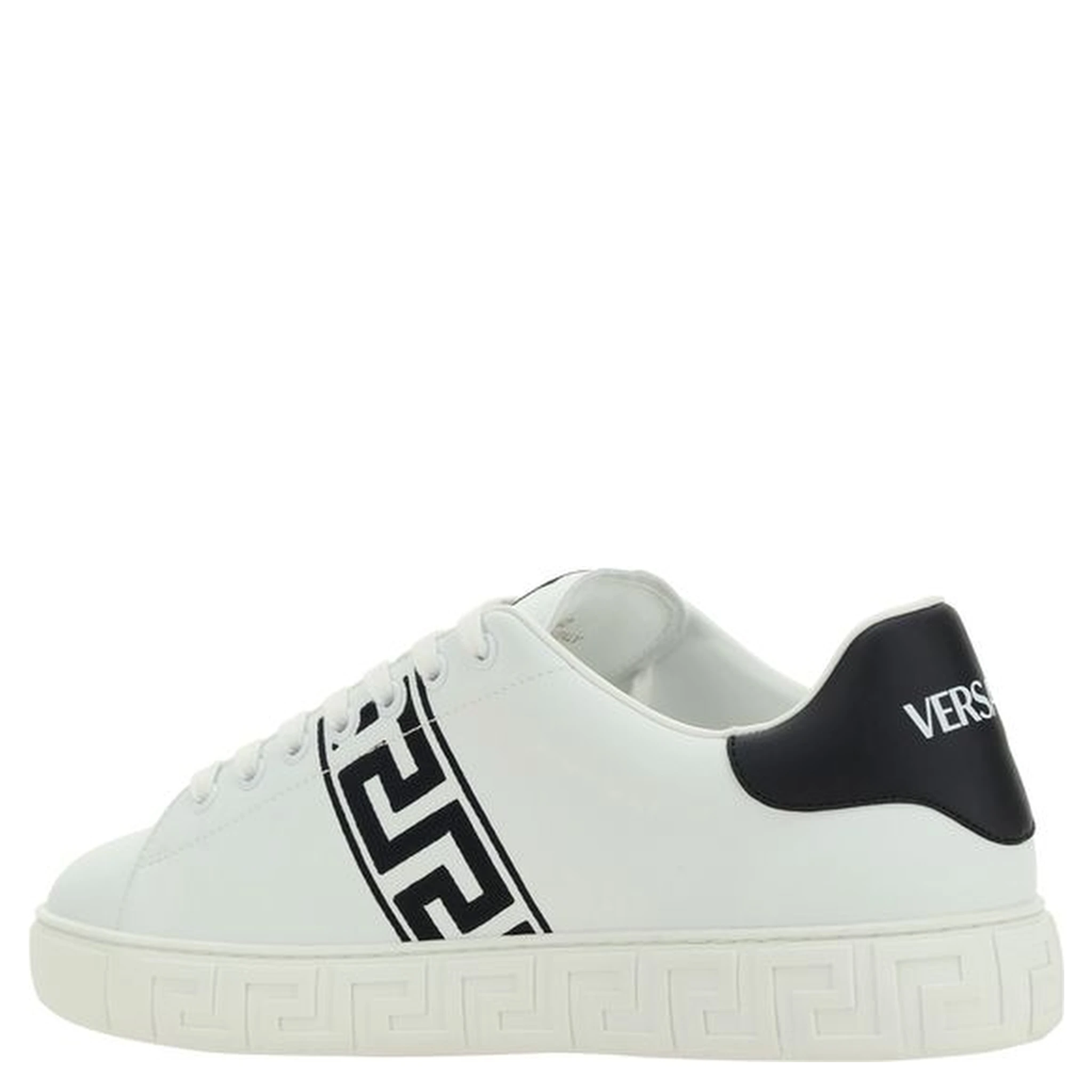 White Rubber Low Top Sneakers
