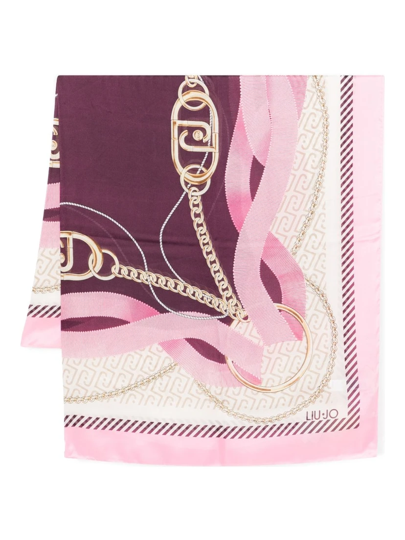 Liu Jo Scarfs Pink