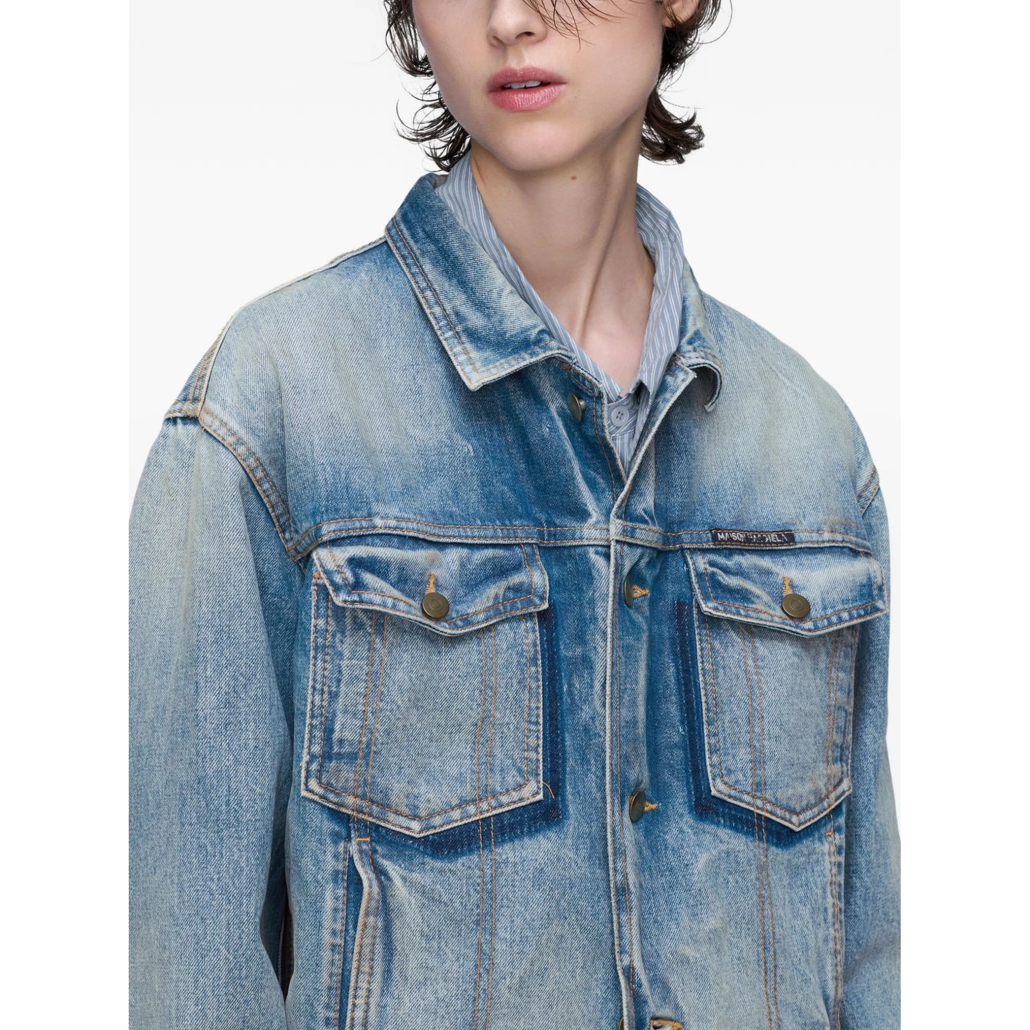 Maison Margiela Jackets Blue