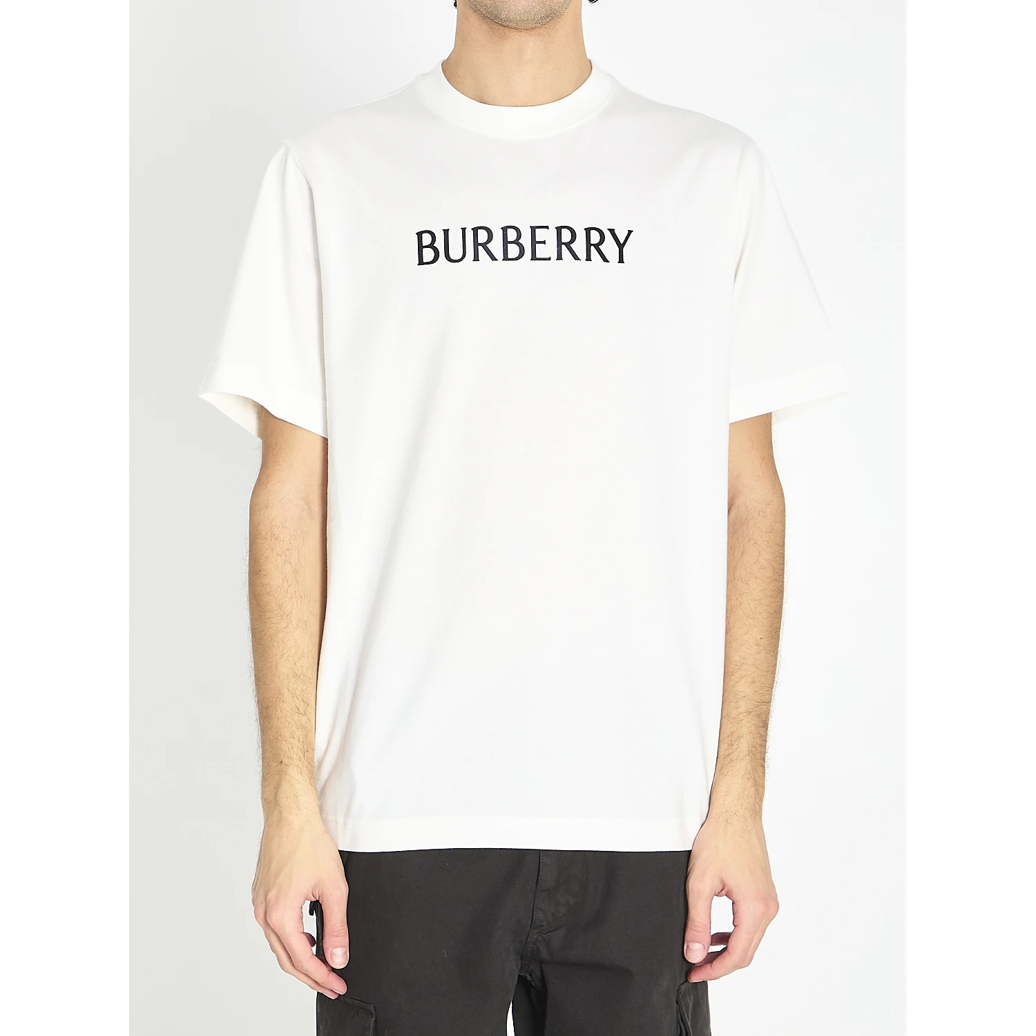 T-shirt in cotton with logo