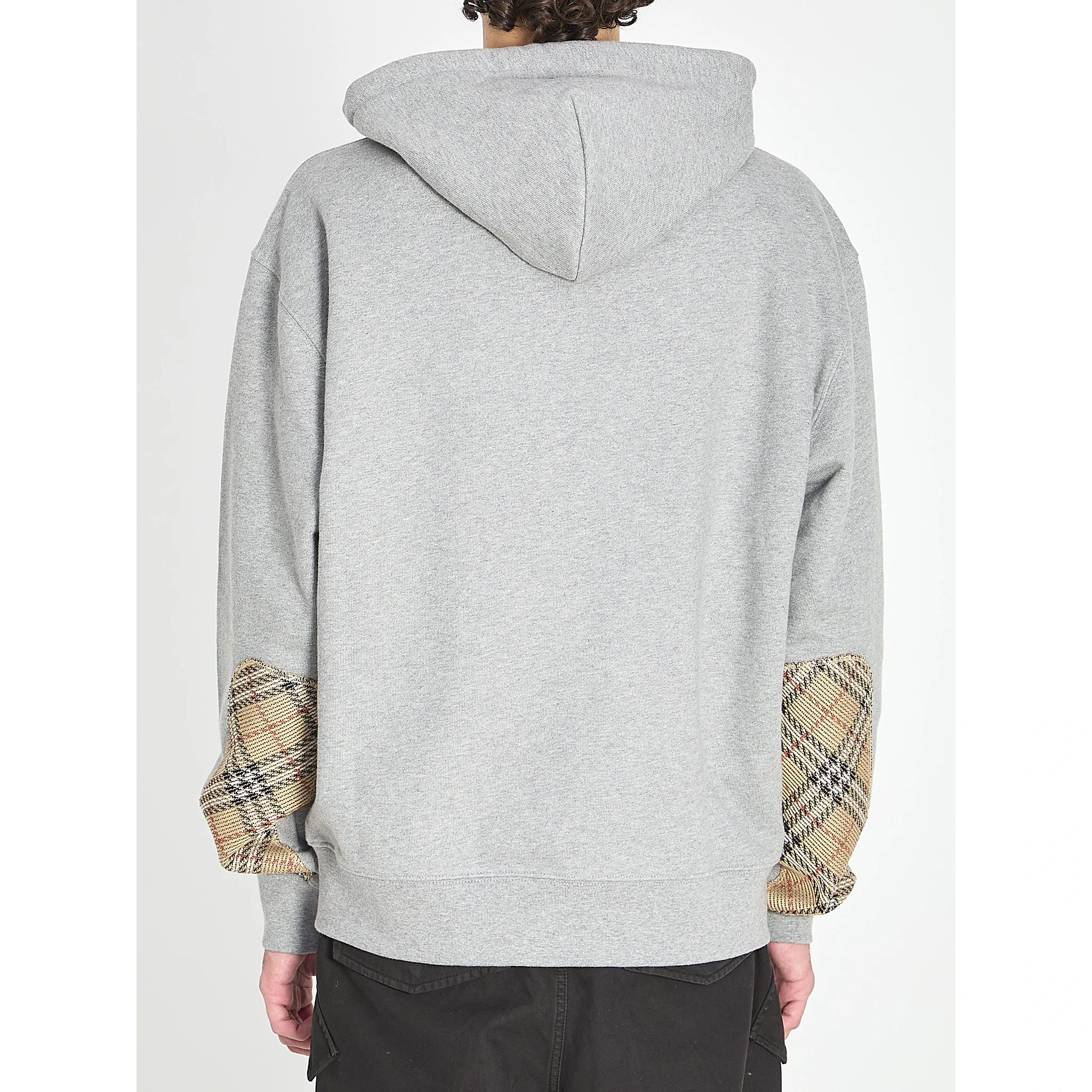 Cotton zipped hoodie