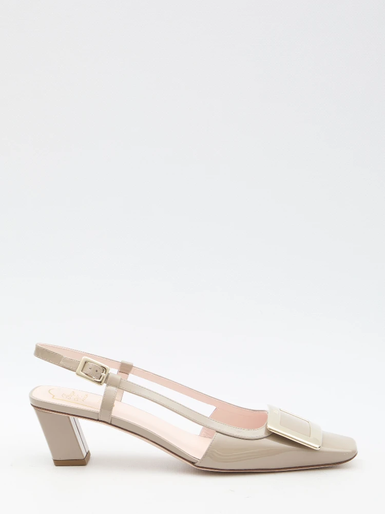 Belle Vivier slingback pumps