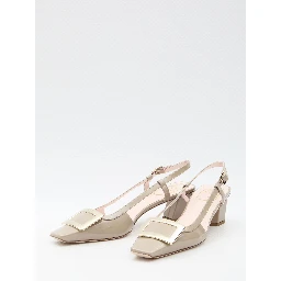 Belle Vivier slingback pumps