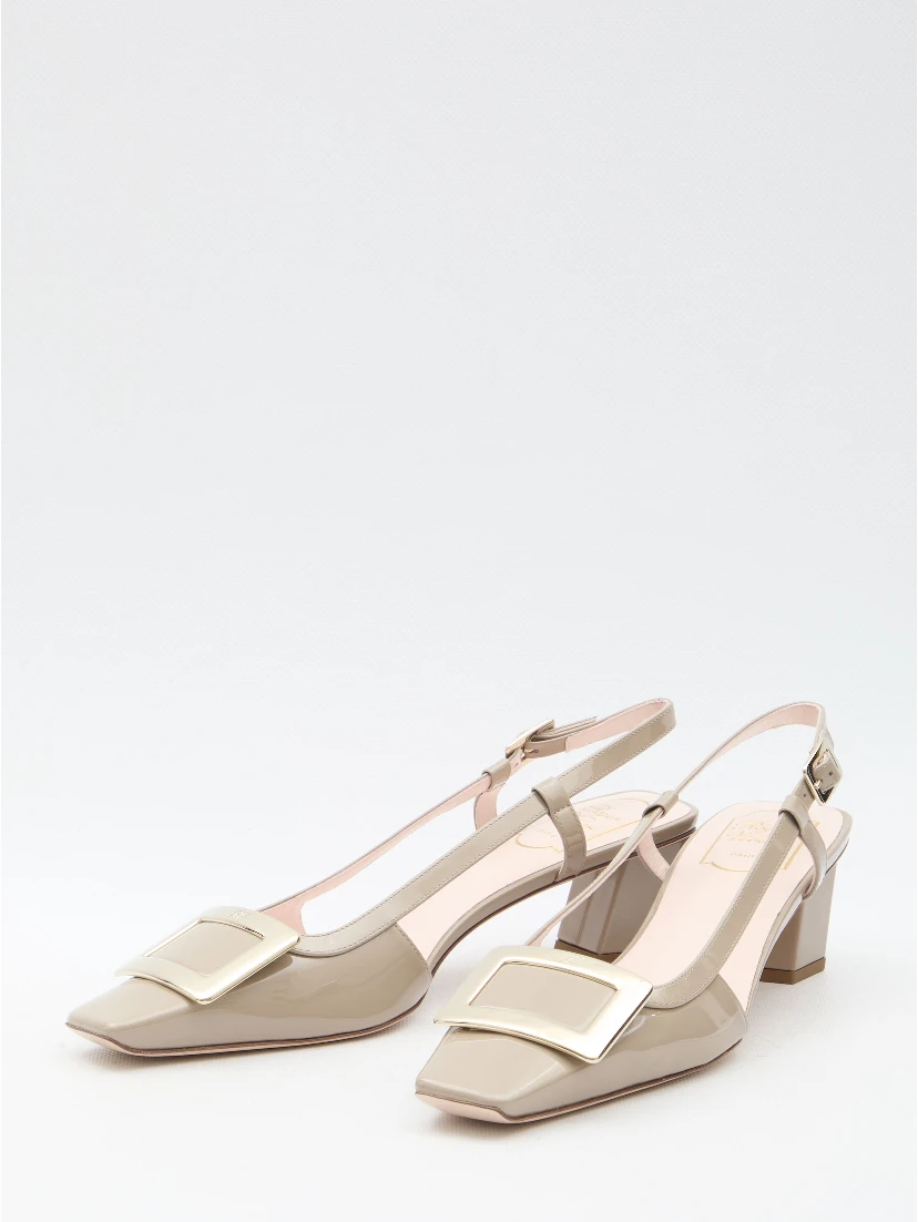 Belle Vivier slingback pumps