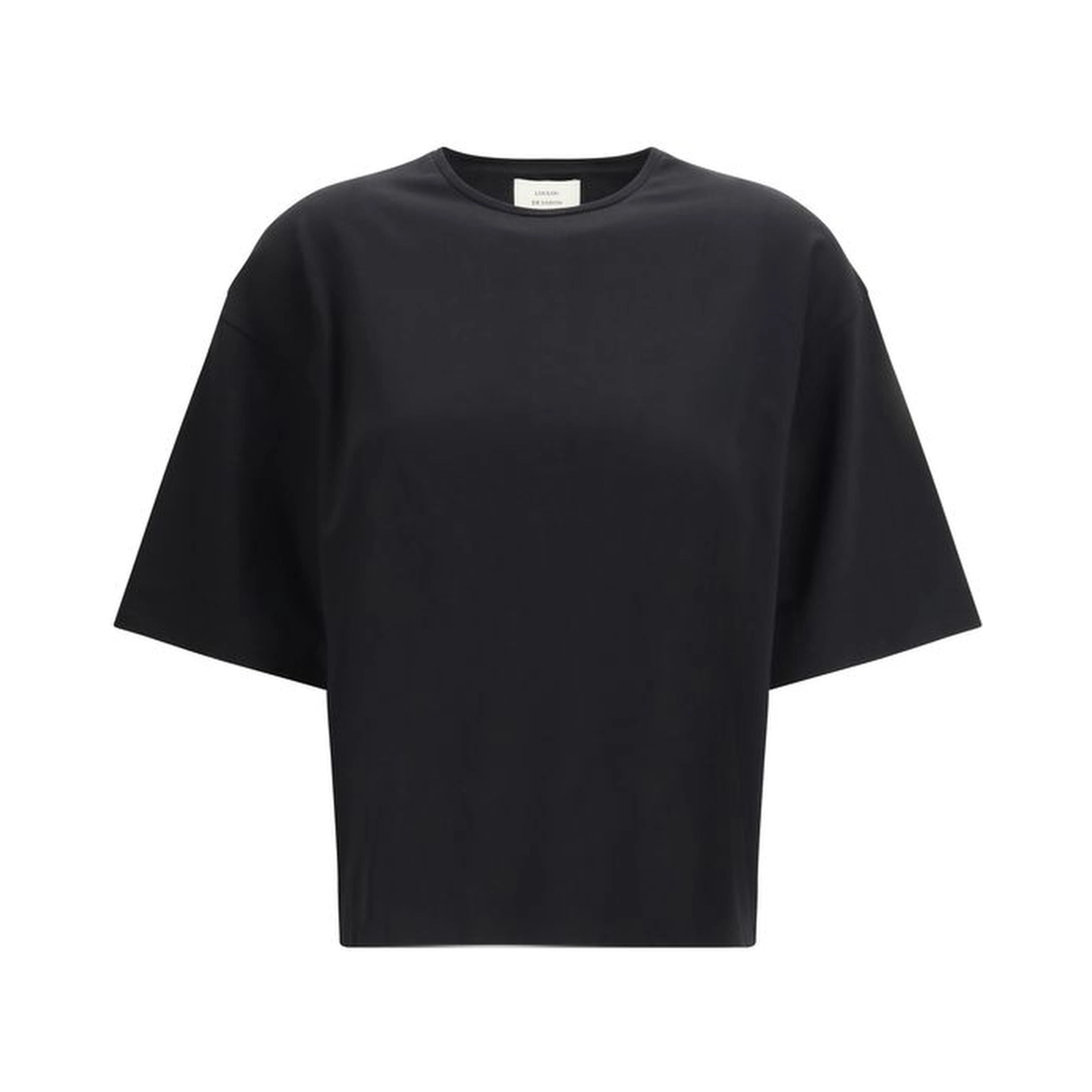 Black Cotton T-Shirt