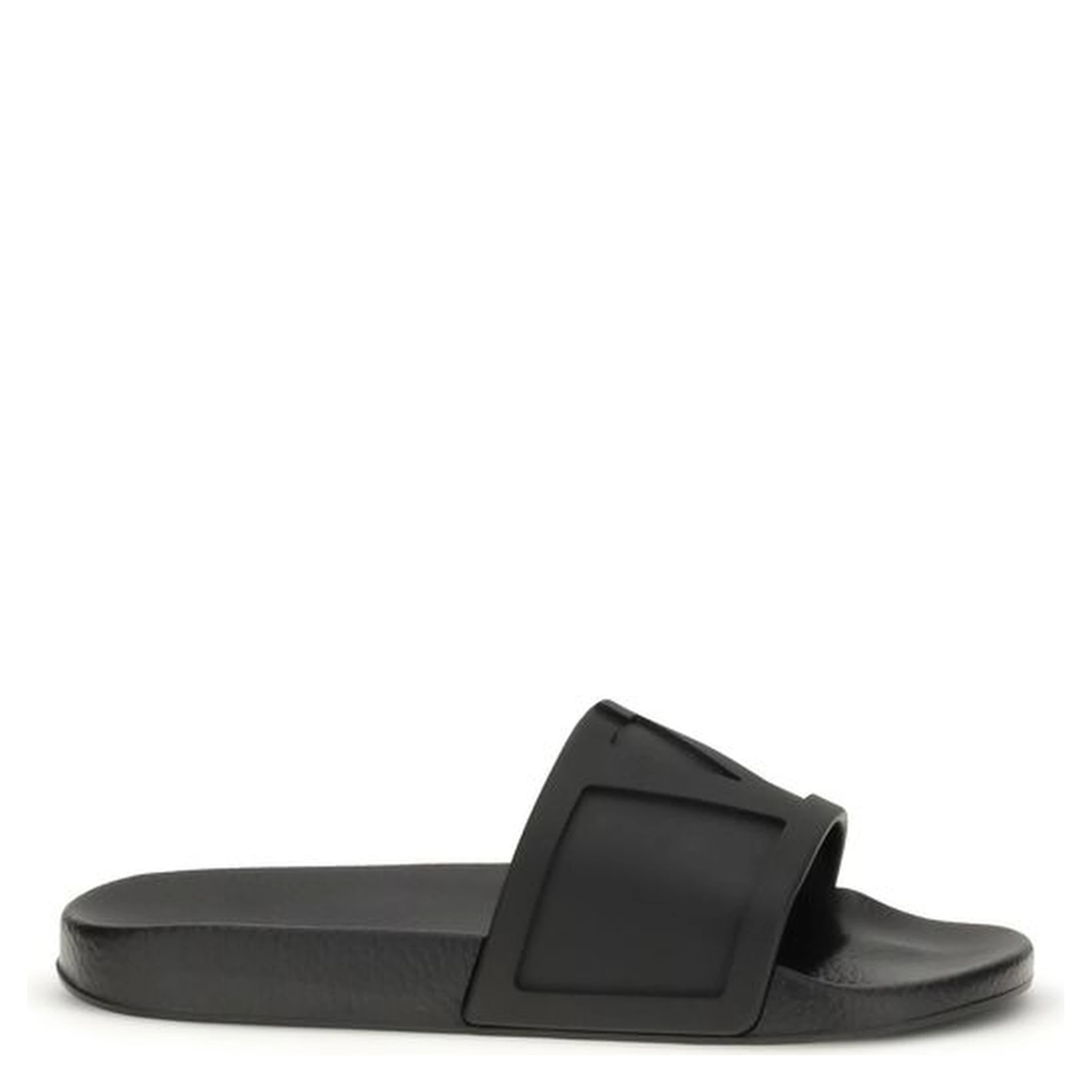Black Rubber Sandals