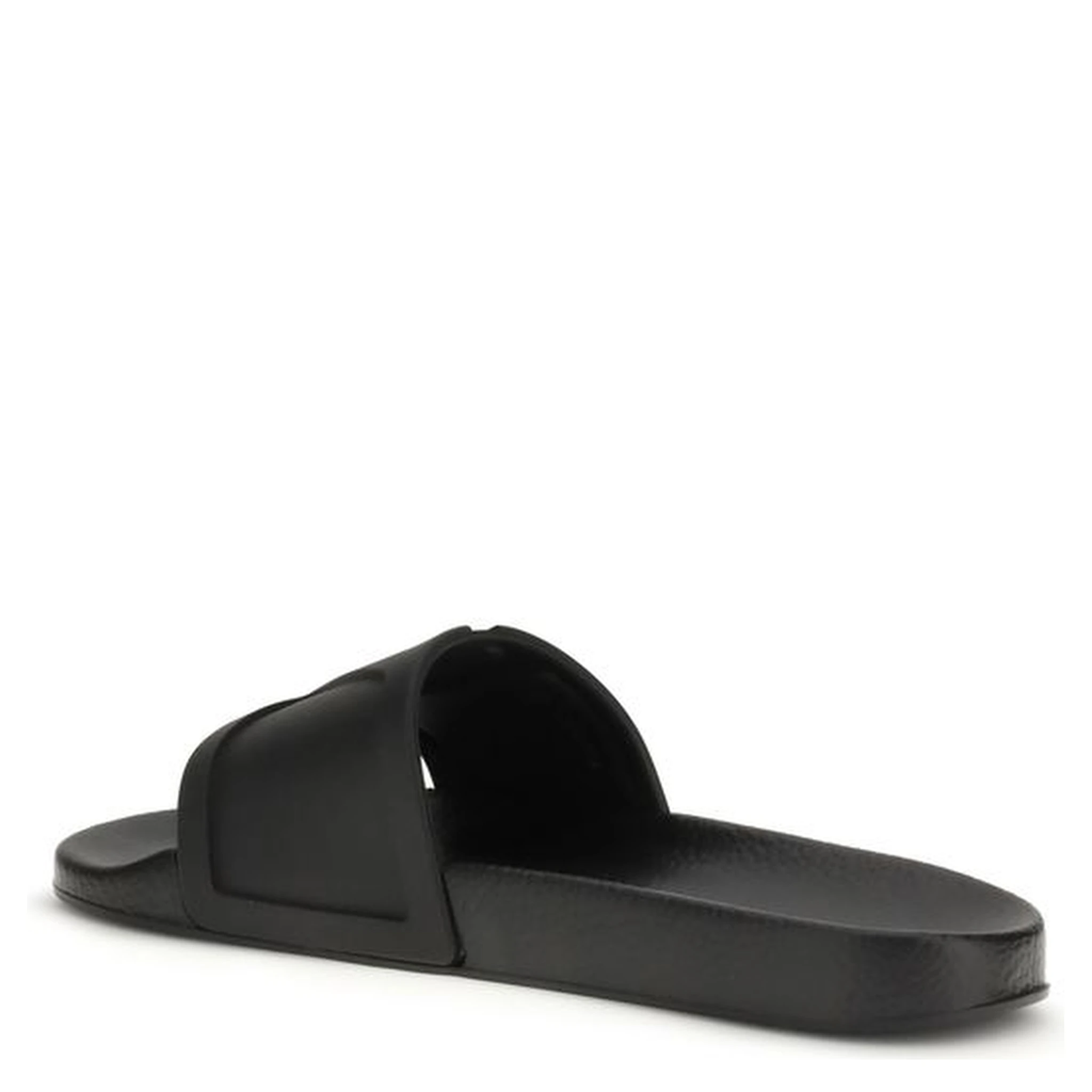 Black Rubber Sandals