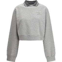 Gray Cotton Sweatshirt