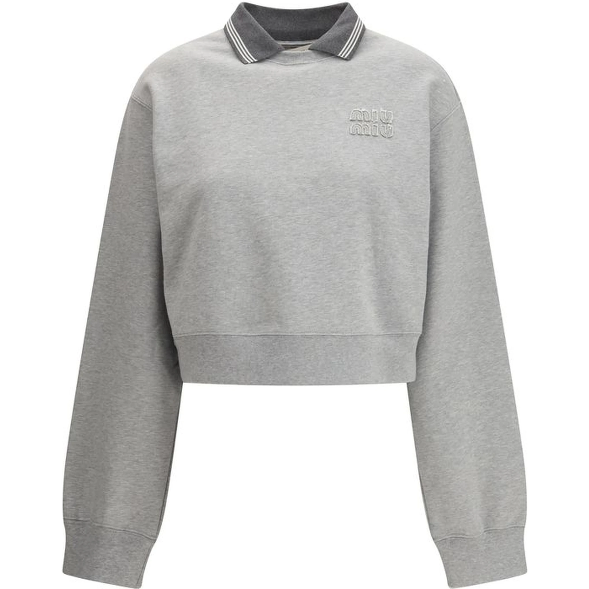 Gray Cotton Sweatshirt