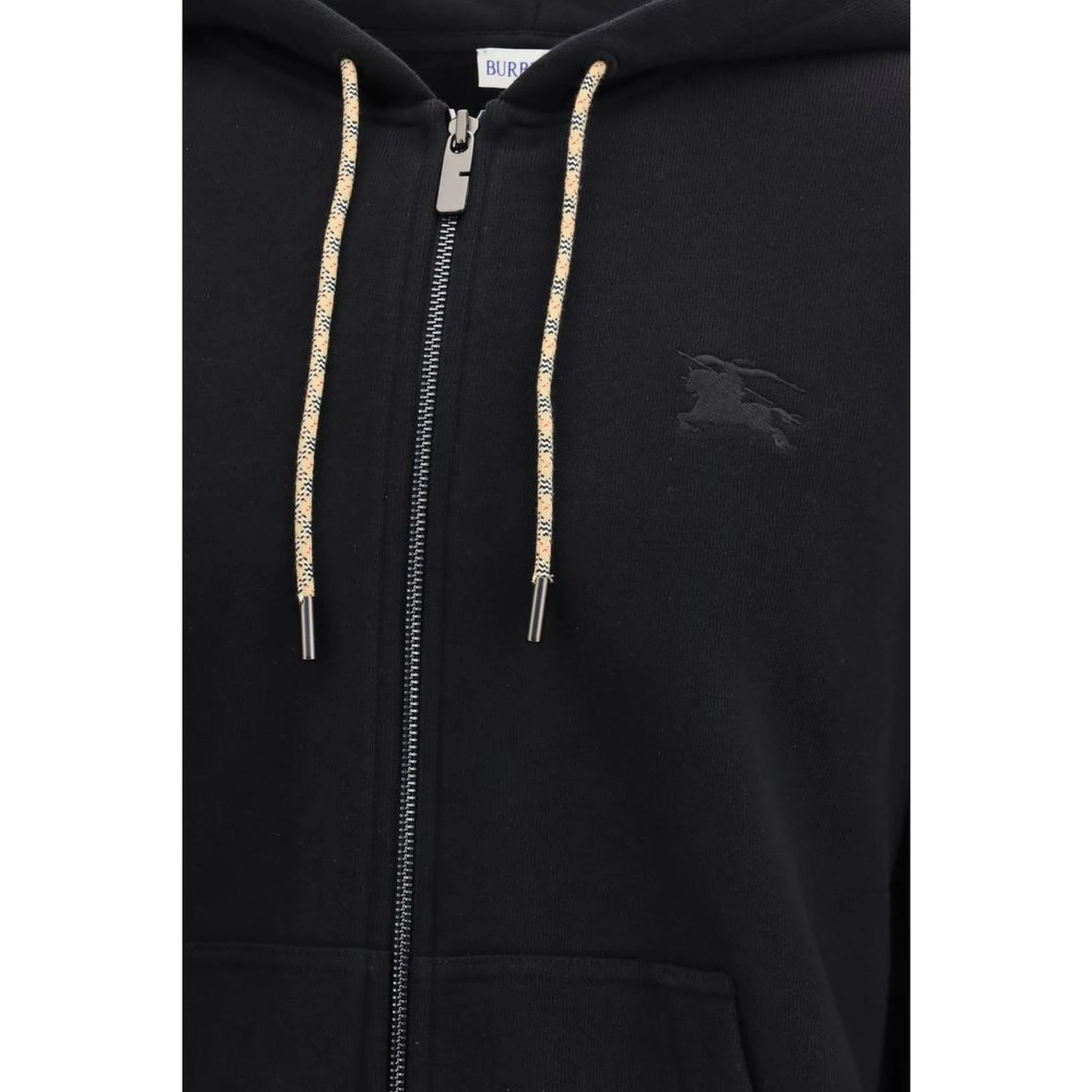 Black Cotton Sweatshirt