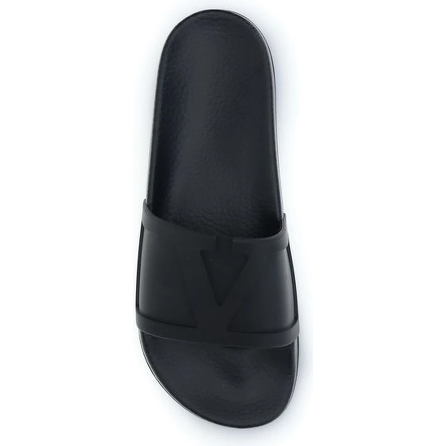 Black Rubber Sandals