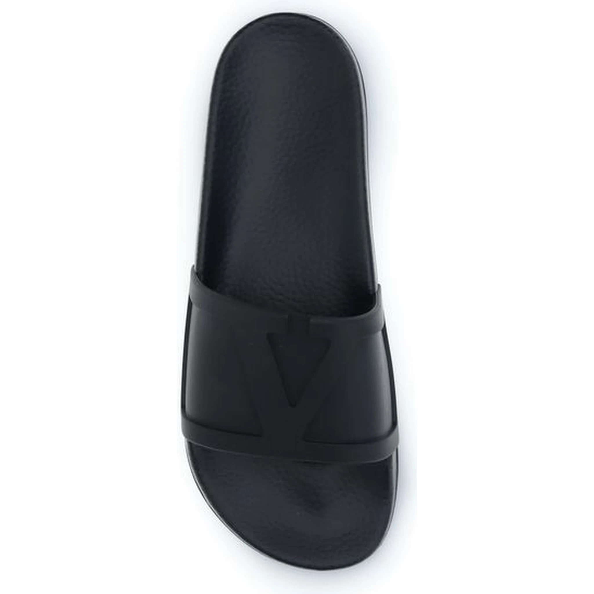 Black Rubber Sandals