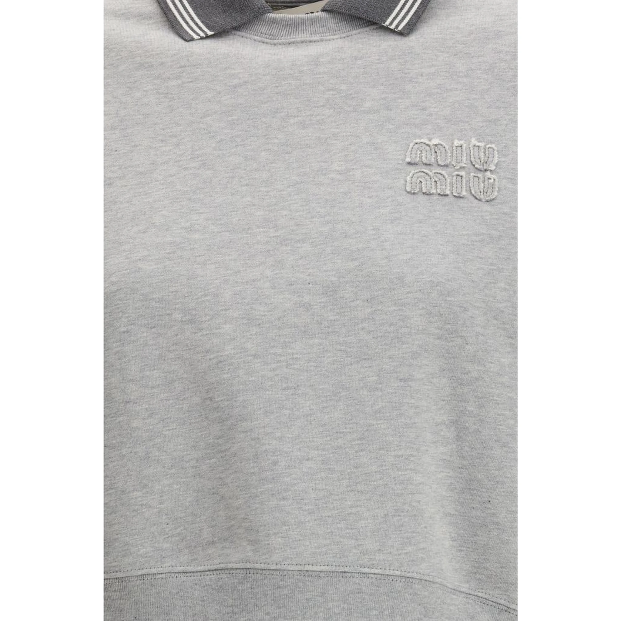 Gray Cotton Sweatshirt