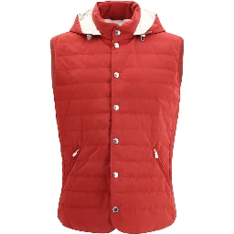 Multicolor Polyester Sleveless Jacket