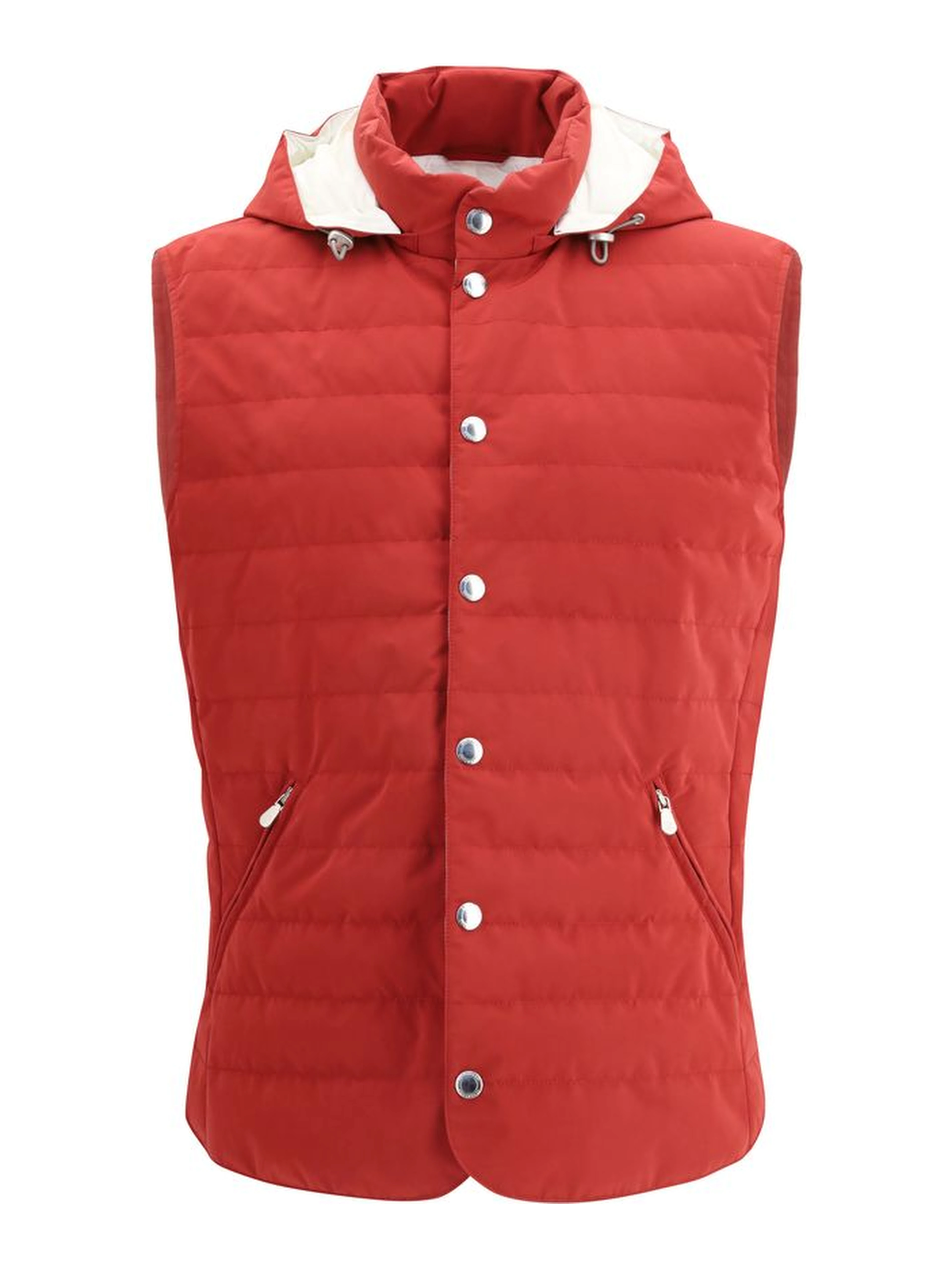 Multicolor Polyester Sleveless Jacket