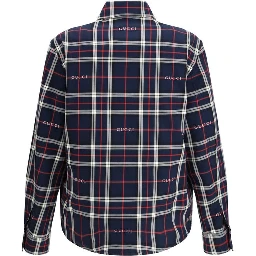Blue Cotton Jackets And Coat