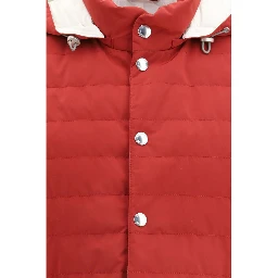 Multicolor Polyester Sleveless Jacket