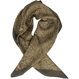 Grey Silk Women Scarf