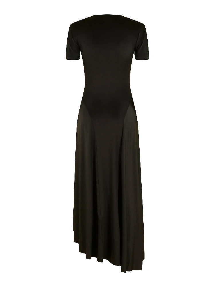 ZIPPED FRONT MIDI DRESS alternative