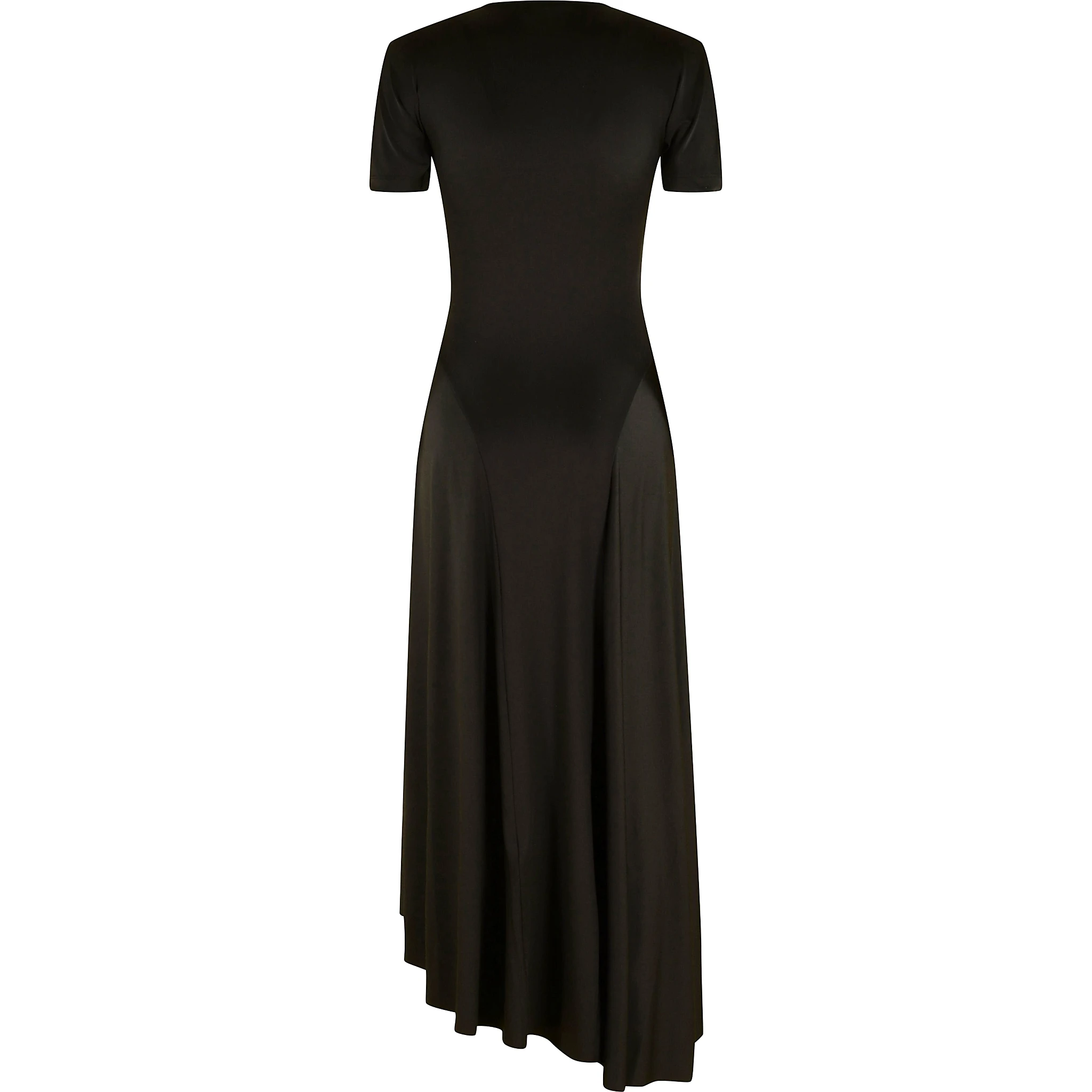 ZIPPED FRONT MIDI DRESS