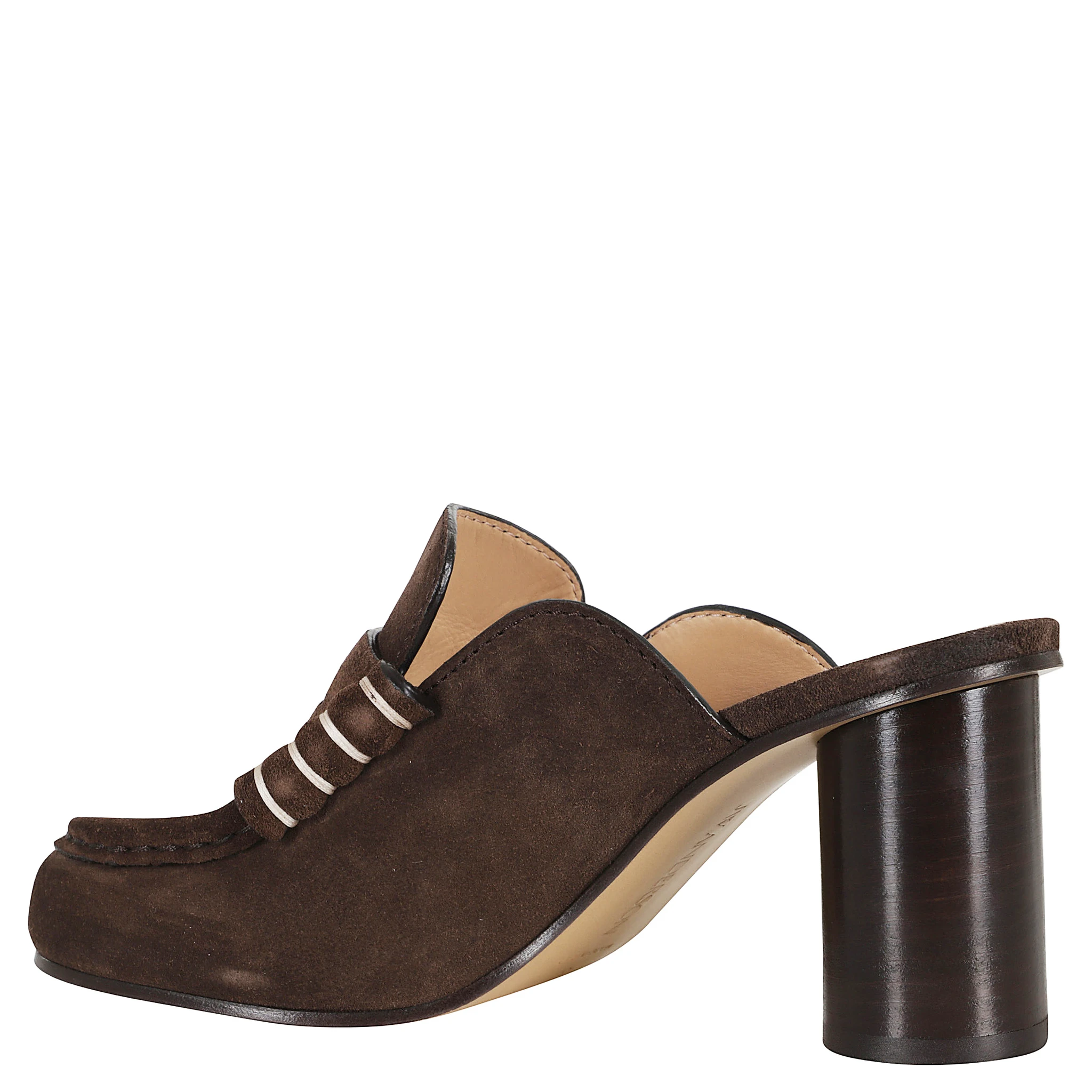 صندل بدون كعب مغلق من الأمام