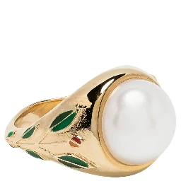 PEARL SIGNET RING