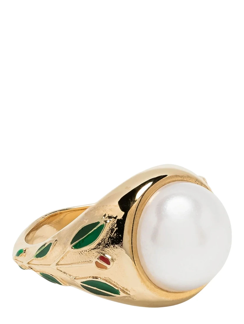 PEARL SIGNET RING