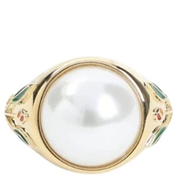 PEARL SIGNET RING