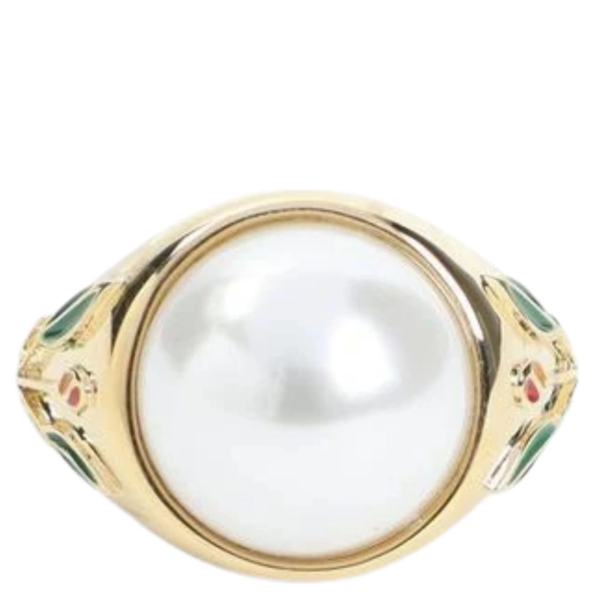 PEARL SIGNET RING