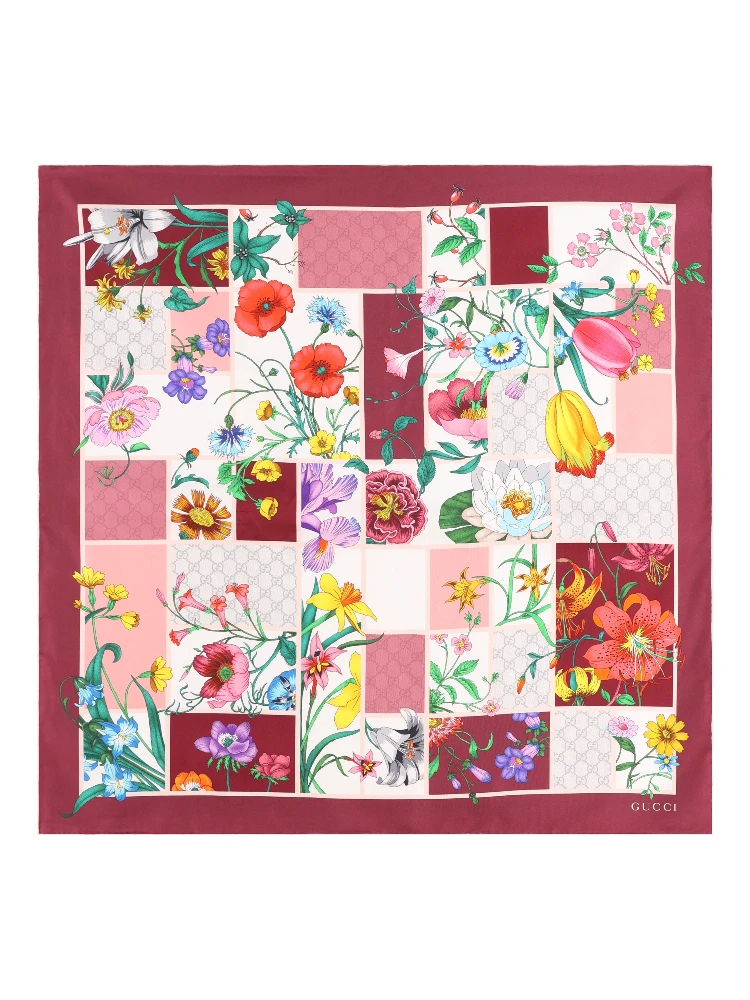 Printed Silk Foulard