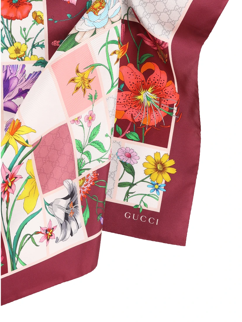 Printed Silk Foulard