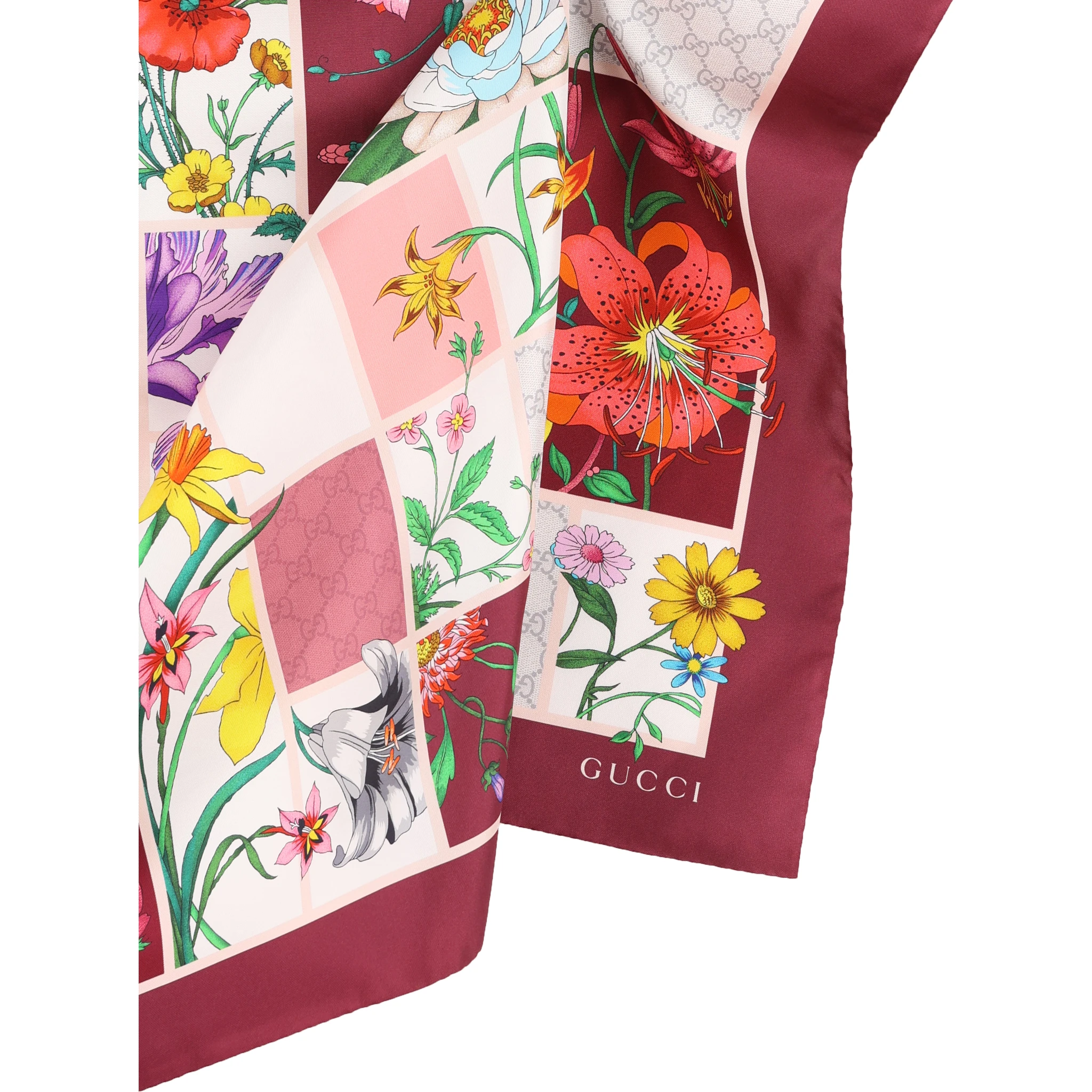 Printed Silk Foulard