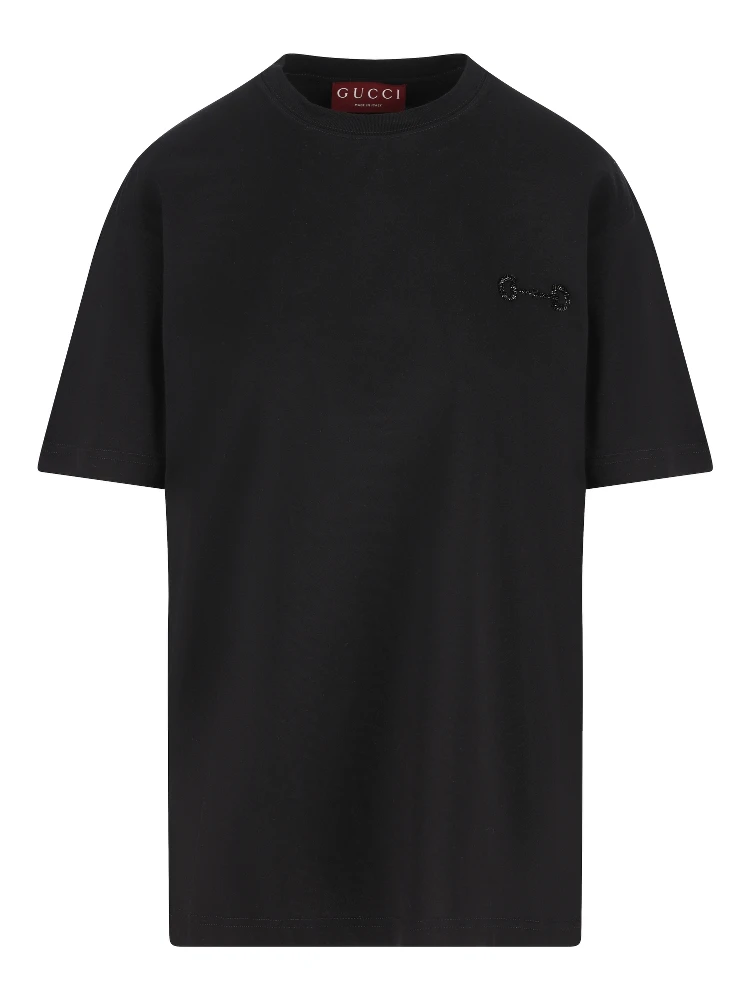Gucci T-shirts and Polos Black