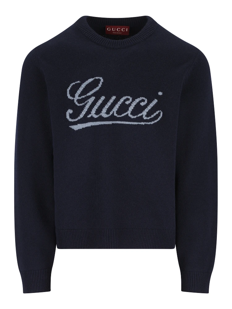 سترة غوتشي بشعار مطرز