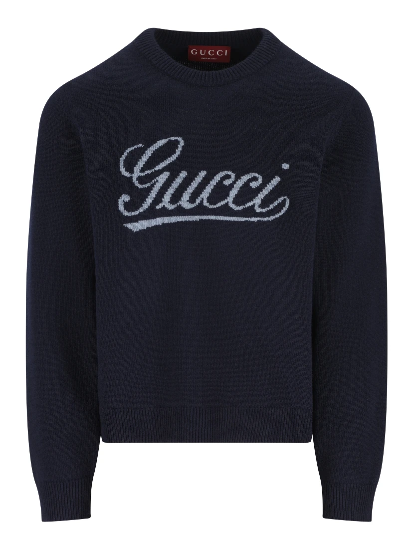 سترة غوتشي بشعار مطرز