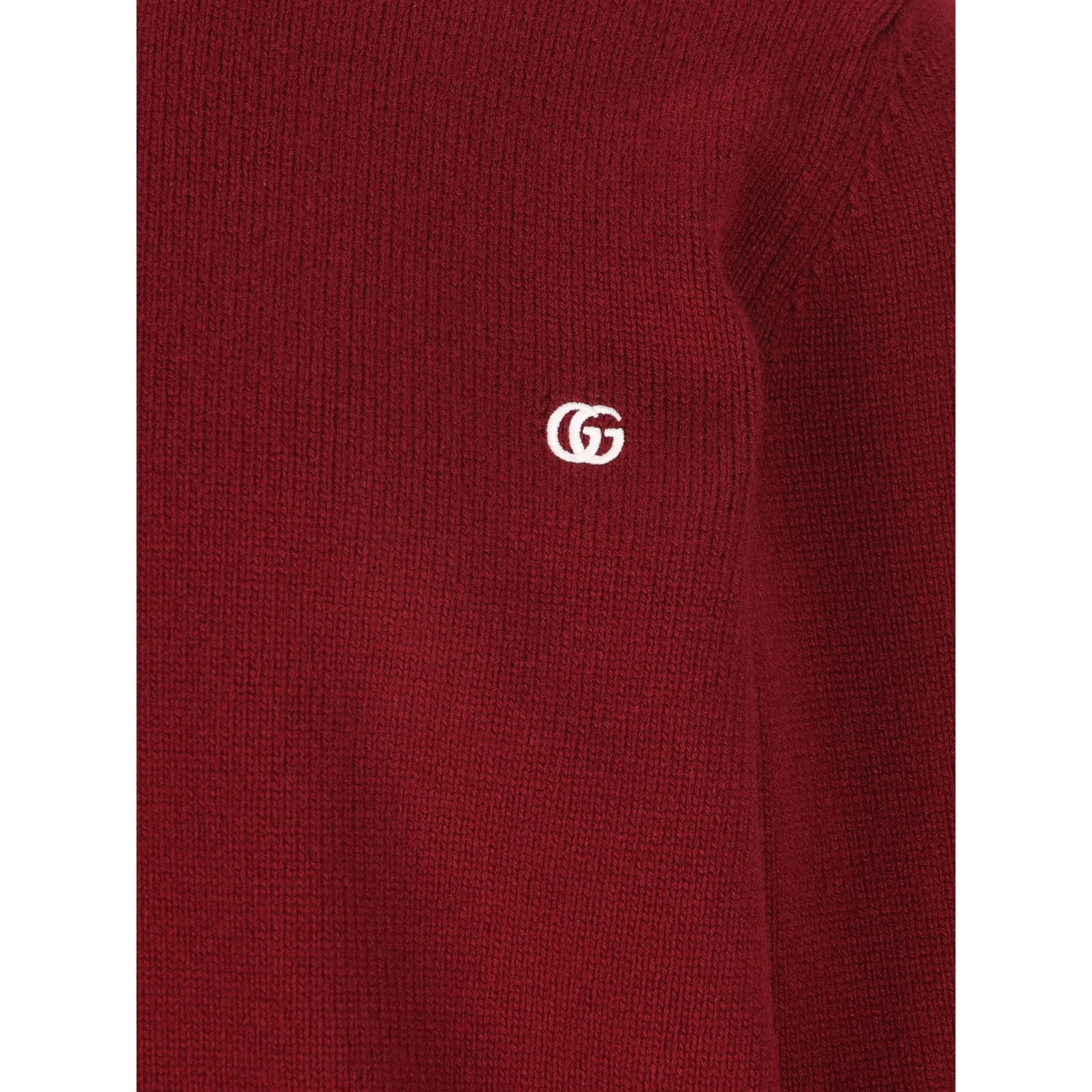 logo-plaque crew-neck sweater