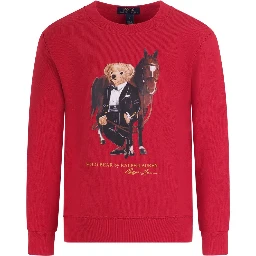 كنزات بولو رالف لورين حمراء