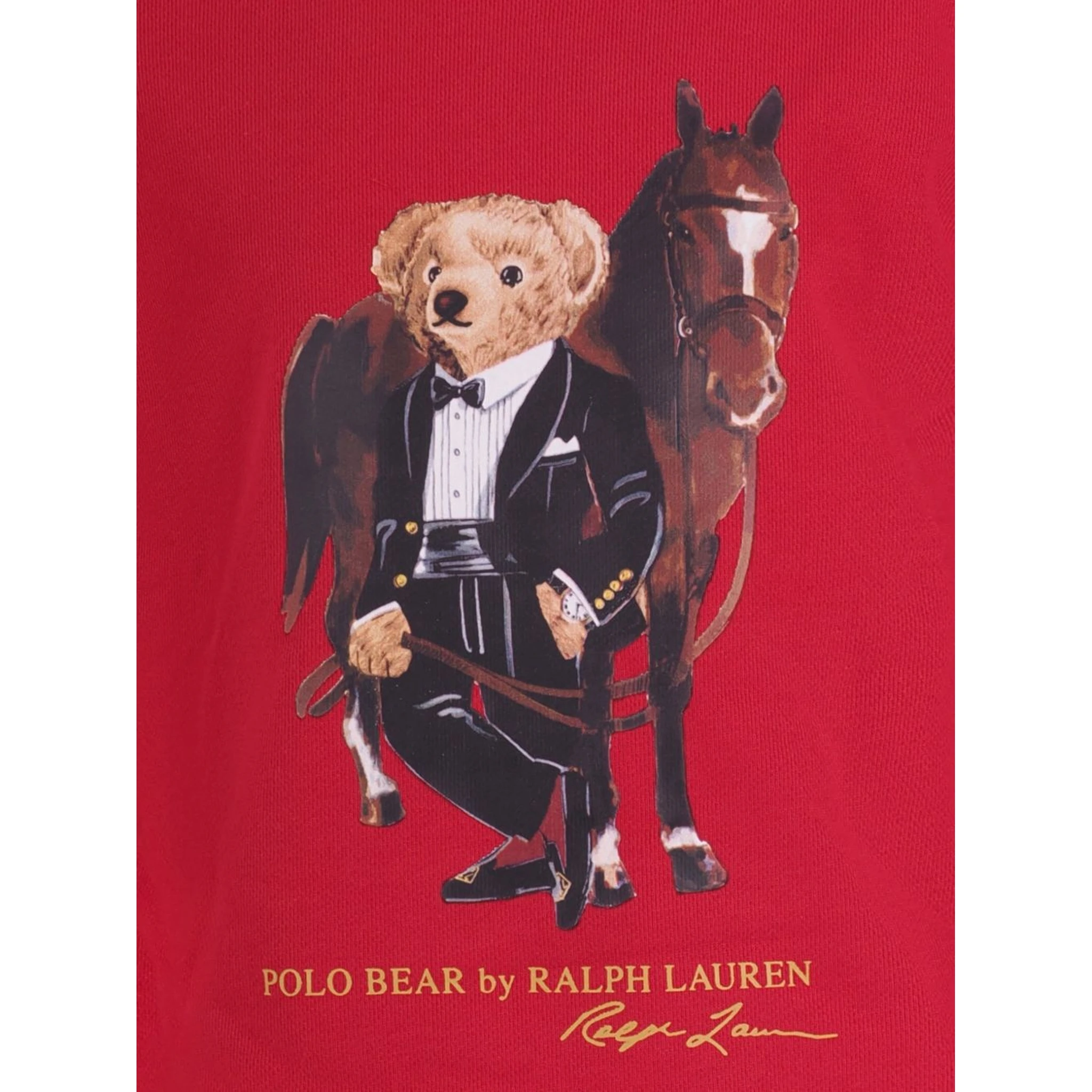 كنزات بولو رالف لورين حمراء